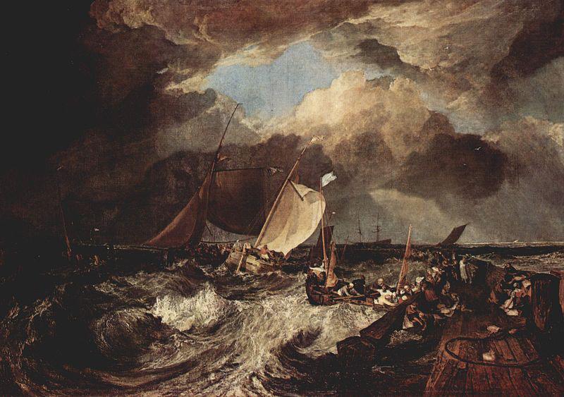 Joseph Mallord William Turner Calais Pier